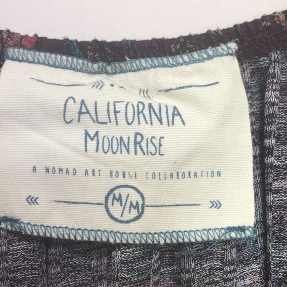 CALIFORNIA Moonrise off the shoulder rose shirt M - Picture 8 of 11